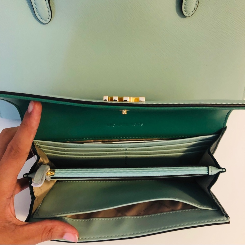 Michael kors Ciara Large Satchel & Wallet set NWT - Picture 5 of 7